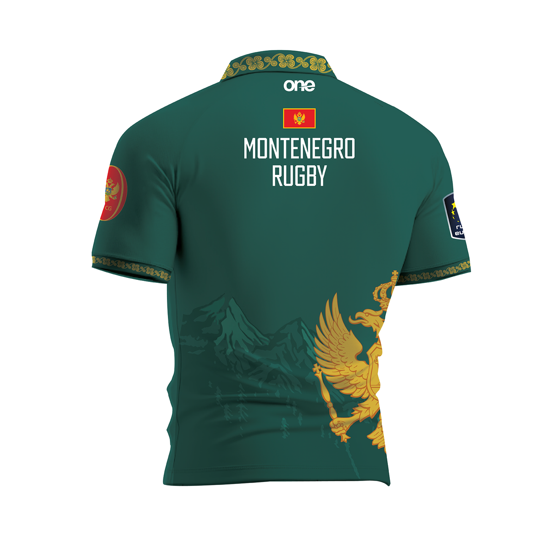 Montenegro Rugby Green Performance Jersey