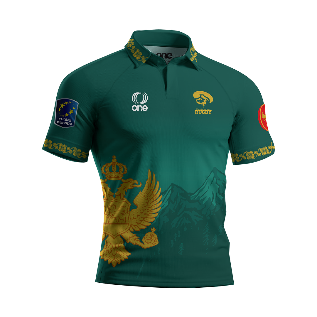 Montenegro Rugby Green Performance Jersey