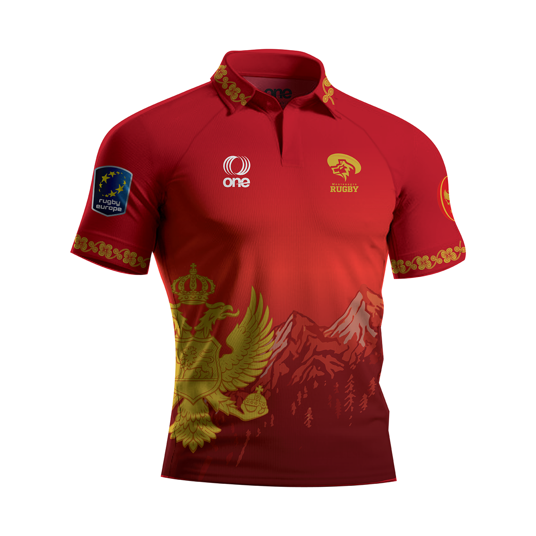 Montenegro Rugby Red Performance Jersey