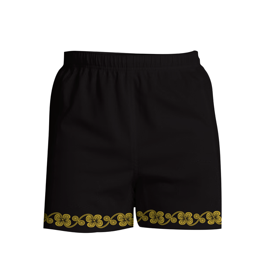 Montenegro Rugby Black Performance Shorts