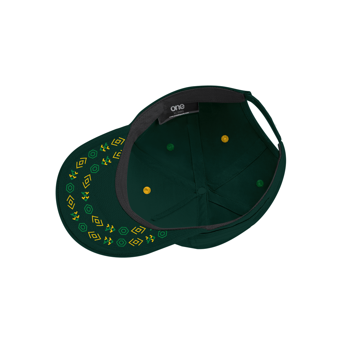 RWC'25 Brazil Rugby Cap with Embroidered Logos – One All Sports