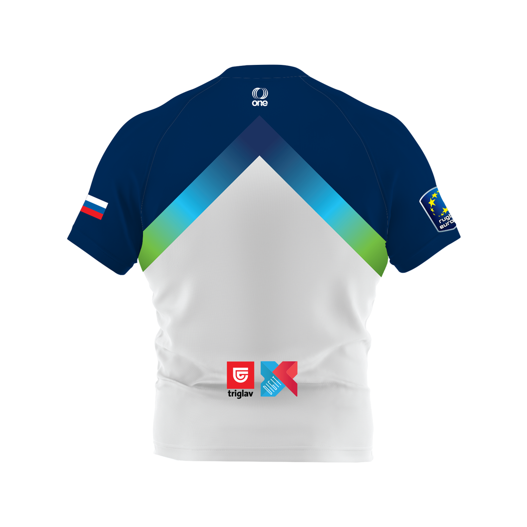 Slovenia Rugby Two-toned Home Jersey
