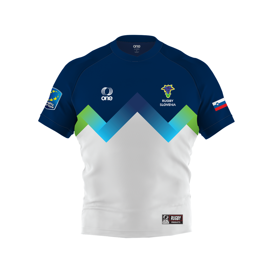 Slovenia Rugby Two-toned Home Jersey