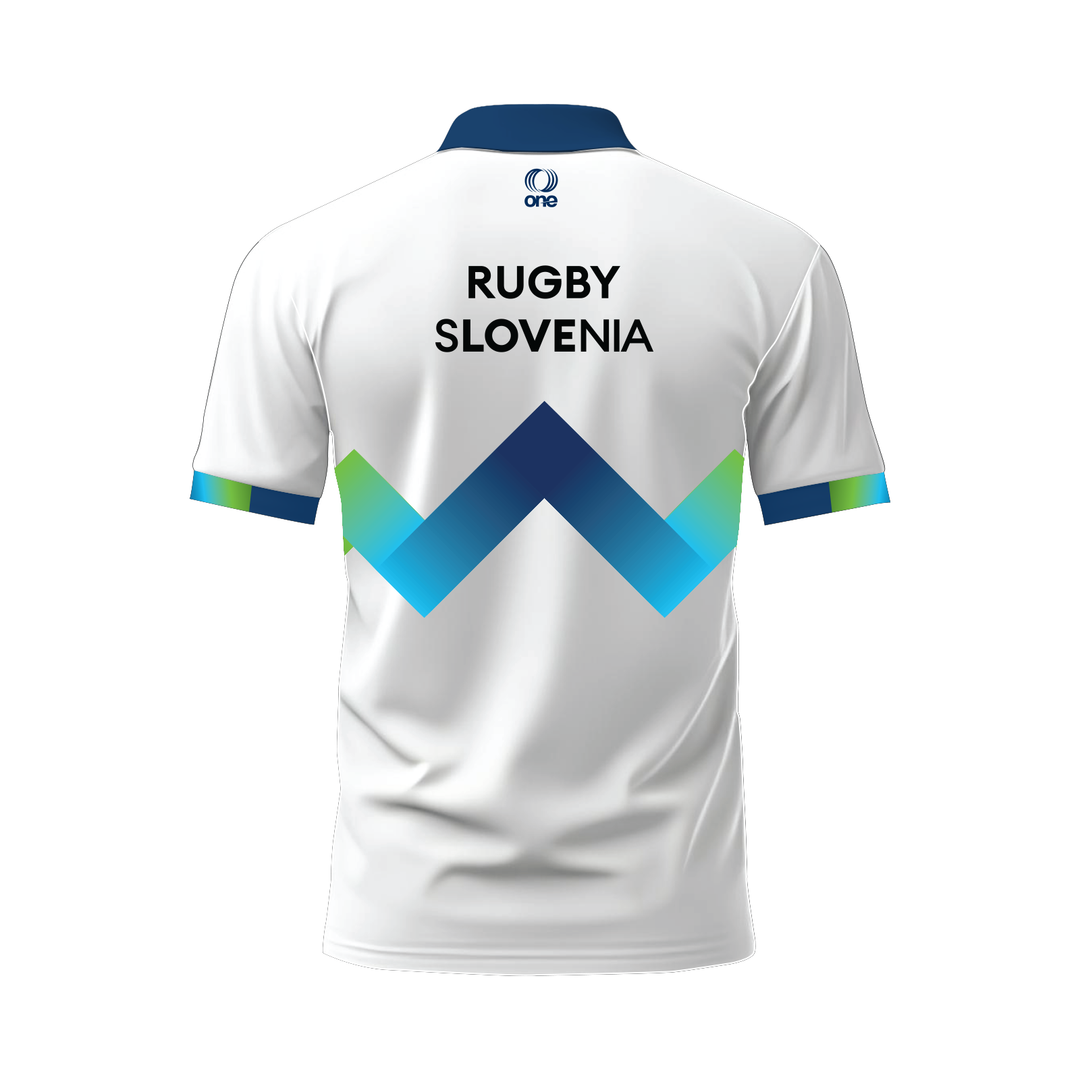 Slovenia Rugby White Polo
