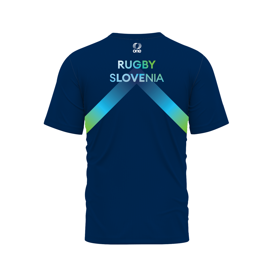 Slovenia Rugby Navy Training Tee