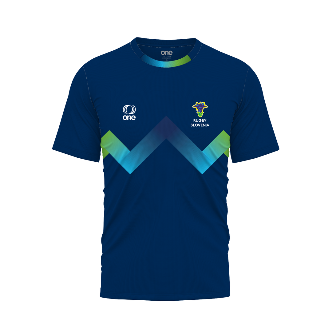 Slovenia Rugby Navy Training Tee