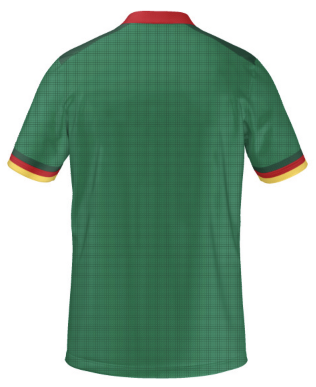 Official Cameroon FECAFOOT Green Fan Wear Jersey
