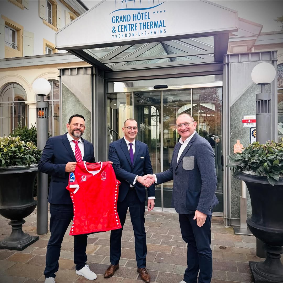 Swiss Rugby Finds Its Home: Grand Hôtel & Centre Thermal Yverdon-les-Bains Joins Forces for #REC2026