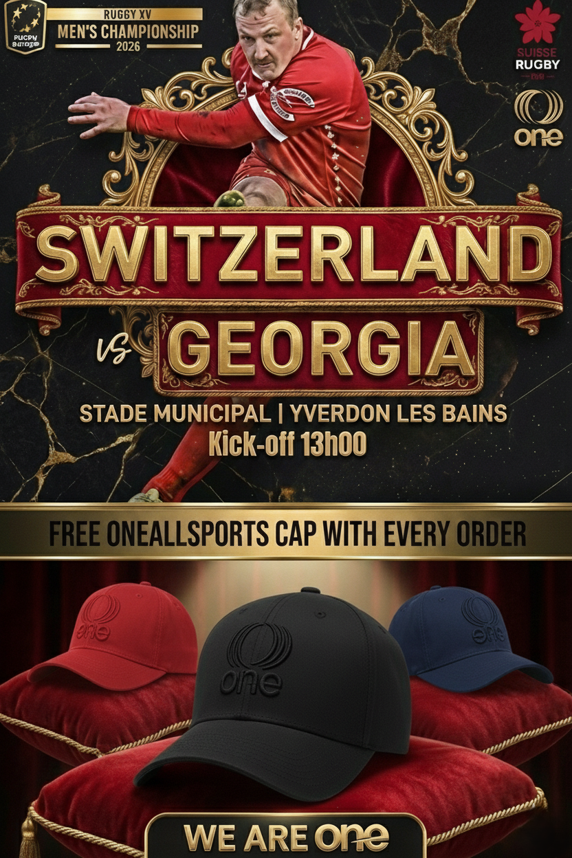 Switzerland vs Georgia: Rugby XV Men’s Championship 2026 – Match Day at Yverdon-les-Bains