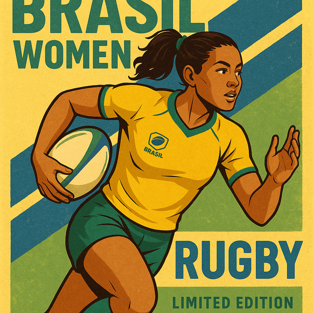 Brazil Rugby Lifestyle Limited Edition 2025 – One All Sports