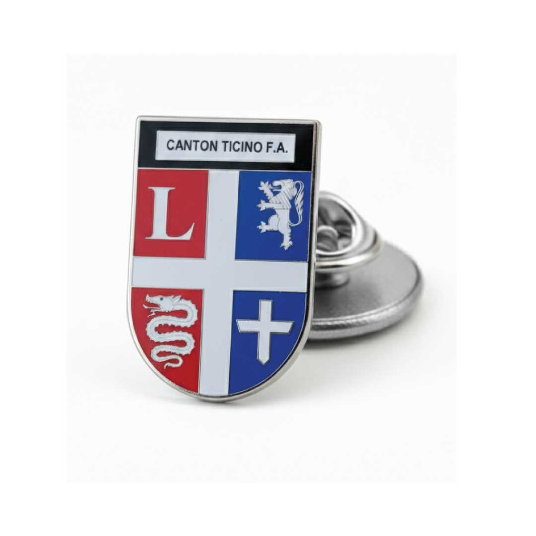 Canton Ticino F.A. Crest Pin