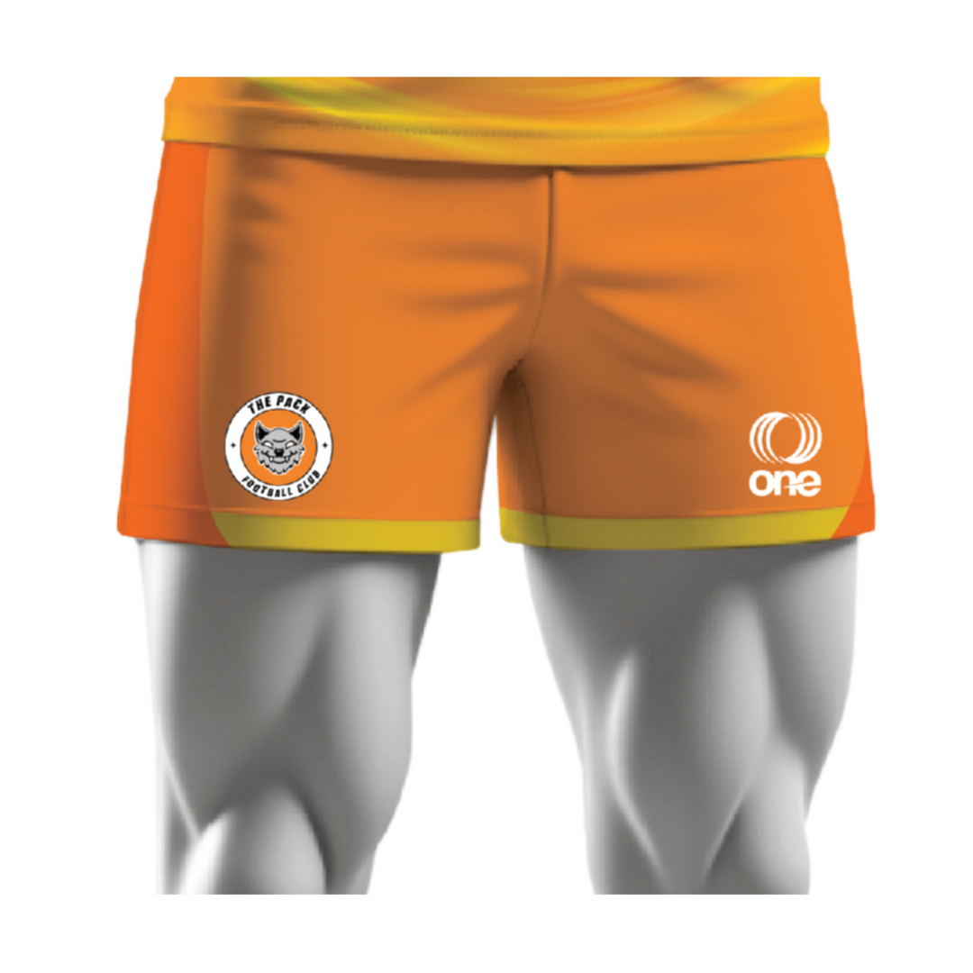 THE PACK FC Third Performance Shorts (Orange)