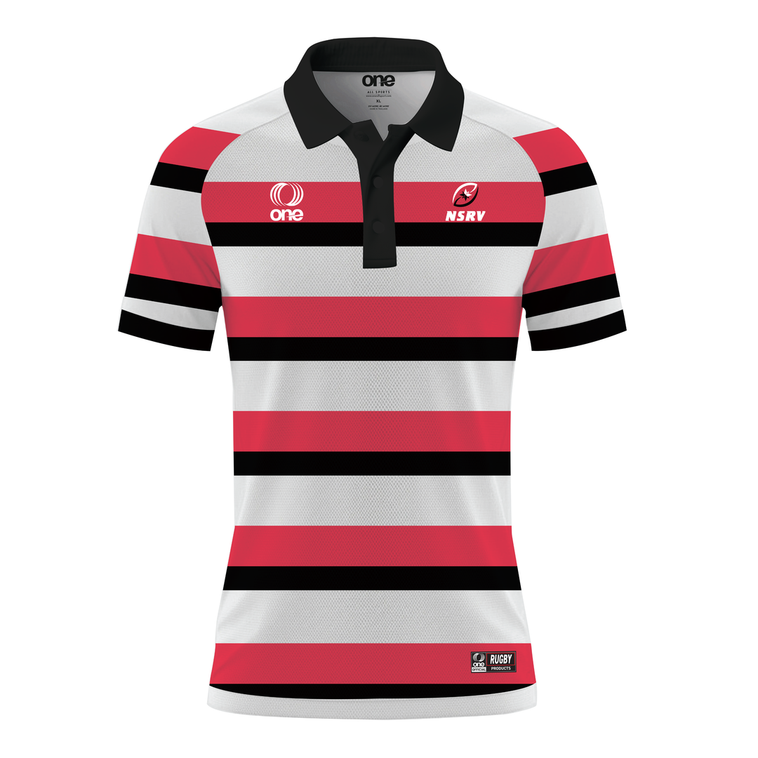 NRSV Academy Rugby Stripe Polo