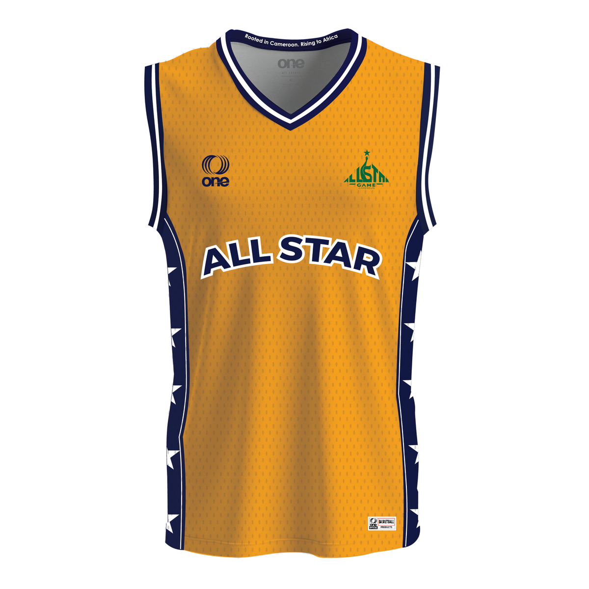 Customizable Allstargamecameroun Official Jersey – One All Sports