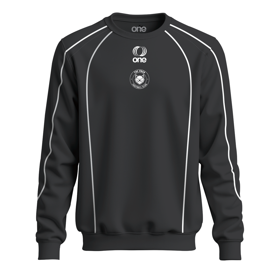 THE PACK FC Crewneck Sweatshirt (Black)