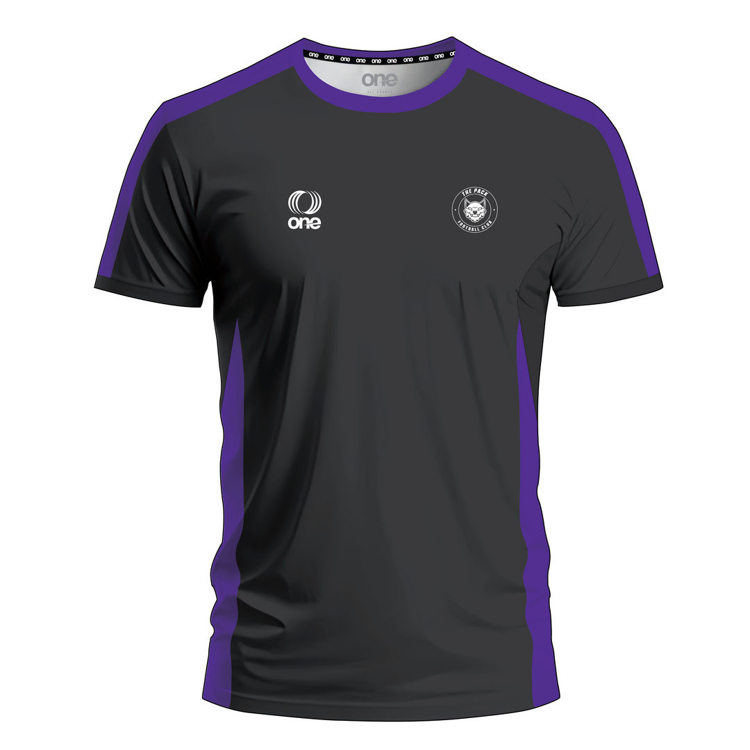THE PACK FC Warm-up Shirt (Black)