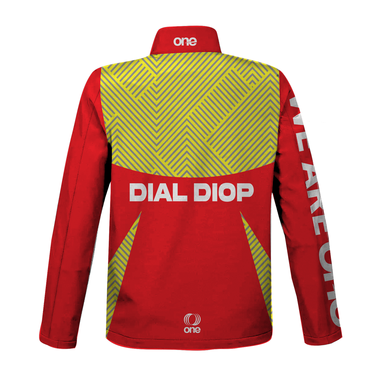 Dial Diop FC Red Tracksuit Jacket – One All Sports