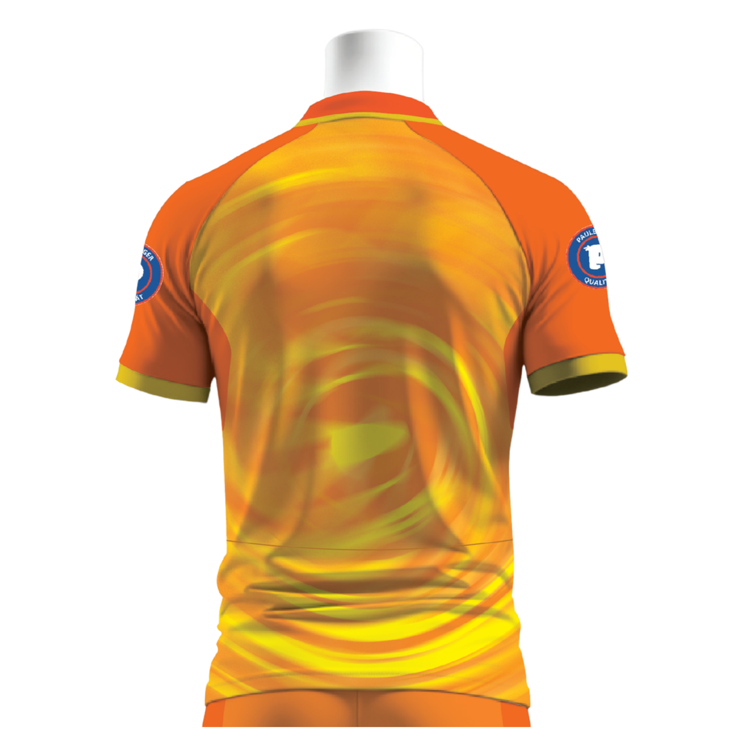 Customizable THE PACK FC Third Performance Jersey (Orange)