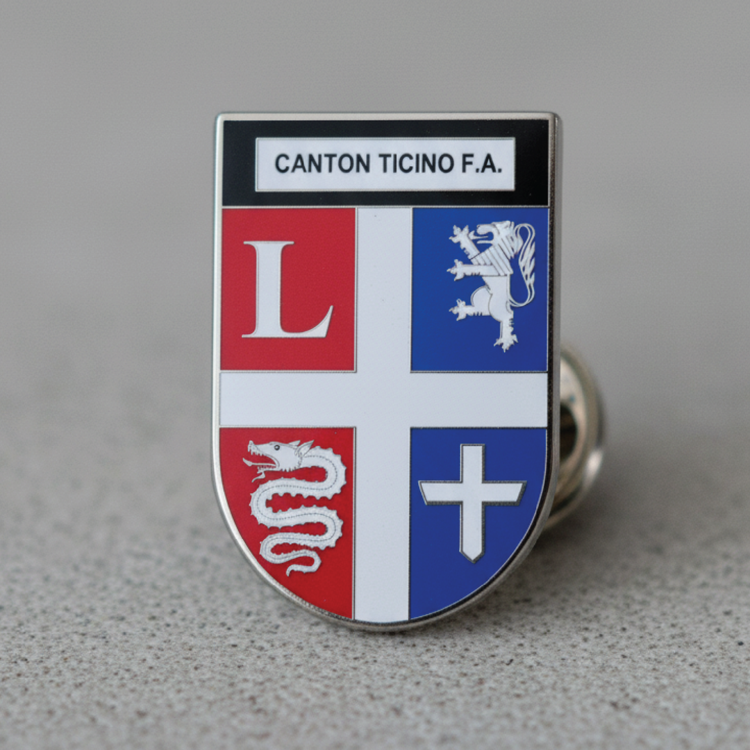 Canton Ticino F.A. Crest Pin