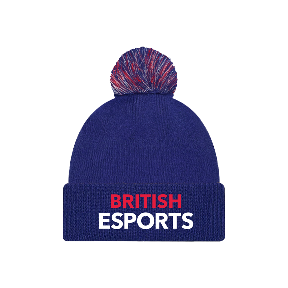 British Esports Pom Pom Beanie