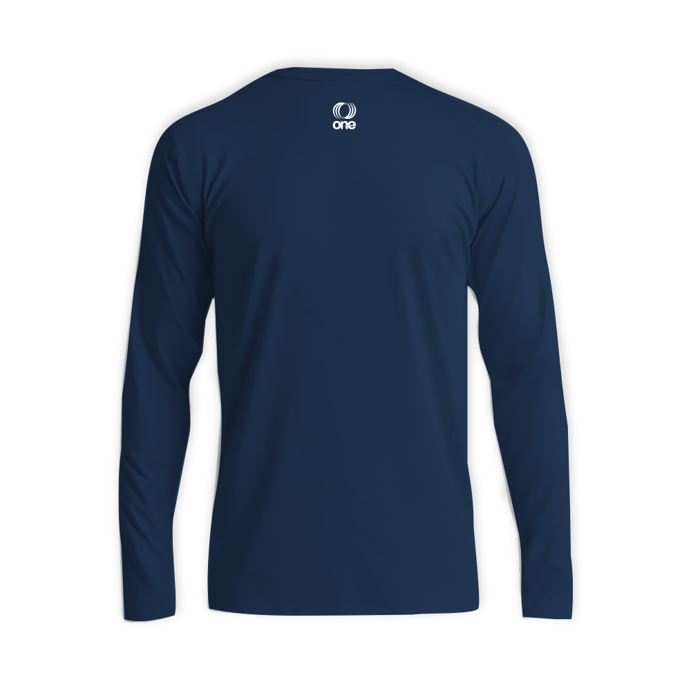 Youth Brazil Rugby Performance Breathable Long Sleeve T-shirt with Escamas Print
