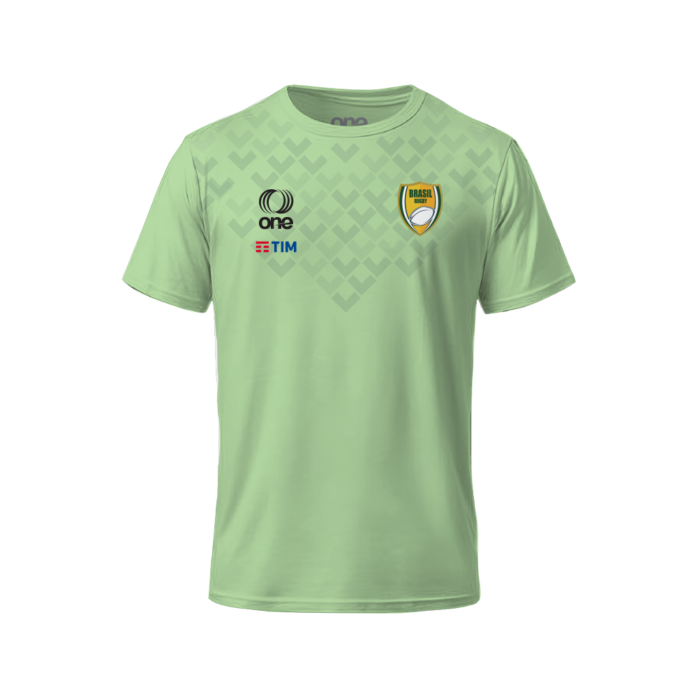 Brazil Rugby Women Performance T-shirt with Escamas Print