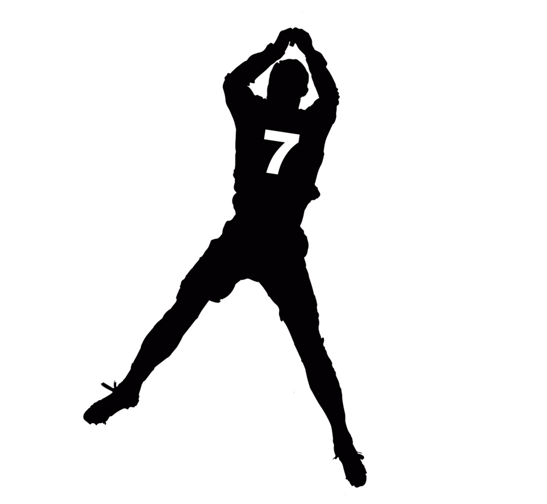 CR7®LIFE Sticker Silhouette Sticker Celebration Pose Set A