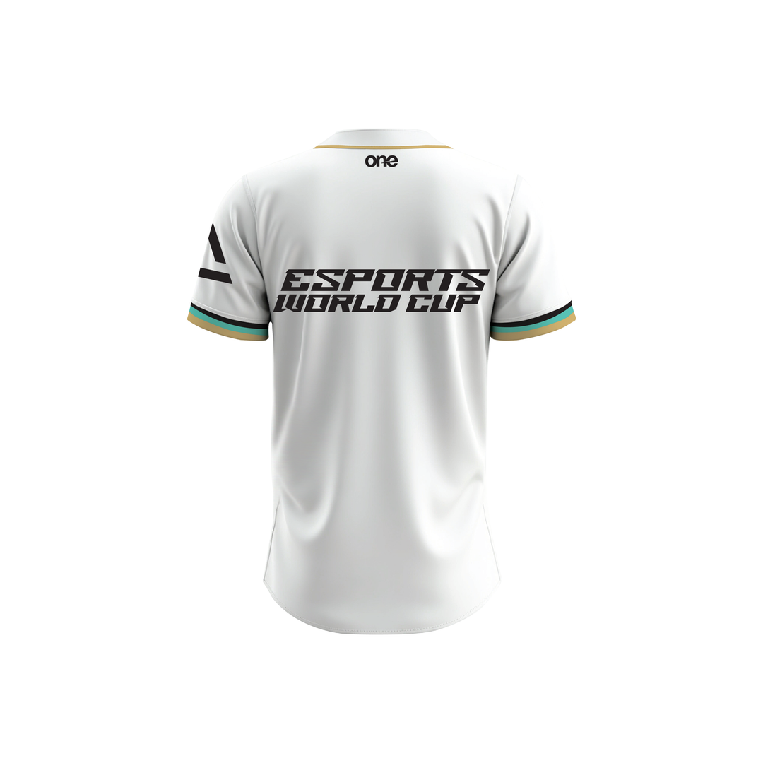 EWC White Baseball Jersey