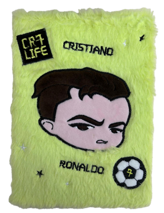 CR7 LIFE FURRY NOTEBOOKS