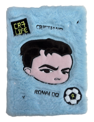 CR7 LIFE FURRY NOTEBOOKS