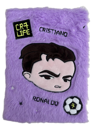 CR7 LIFE FURRY NOTEBOOKS