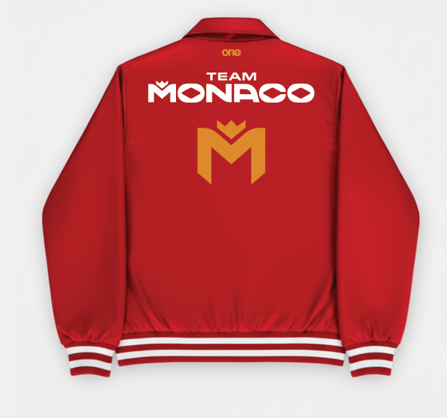 Bomber Jacket with lining printed and logos in Embroidery recycled