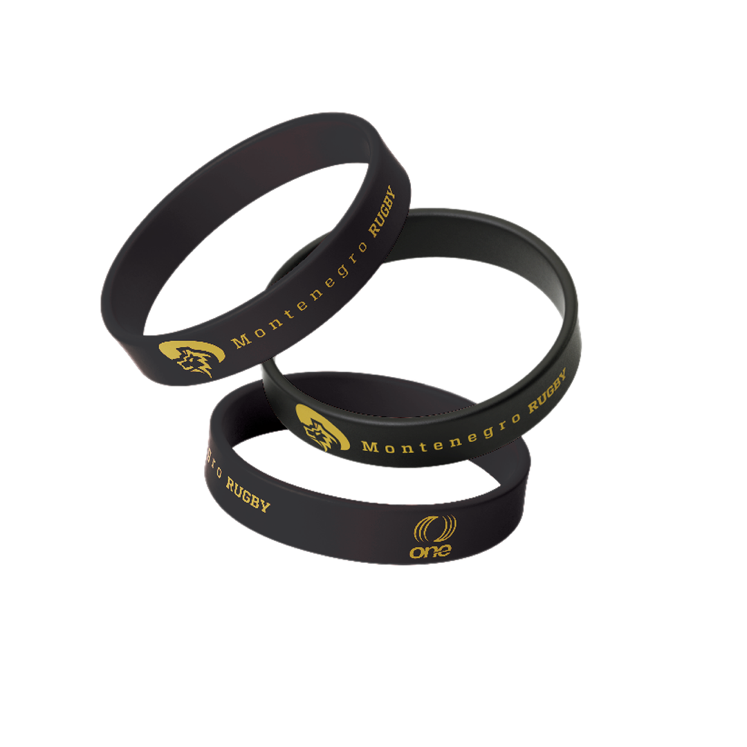 Montenegro Rugby Wristband