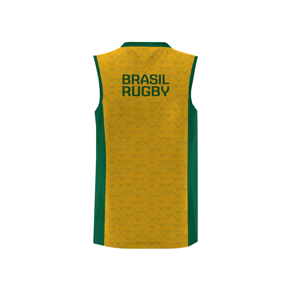 RWC'25 Brazil Rugby Women Tank Top Two-Tone Yellow/Green – One All Sports