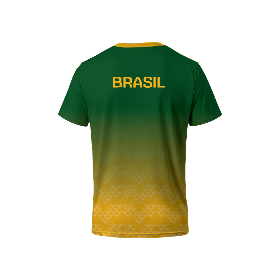 RWC'25 Brazil Rugby Women Home Two-Tone Performance Jersey