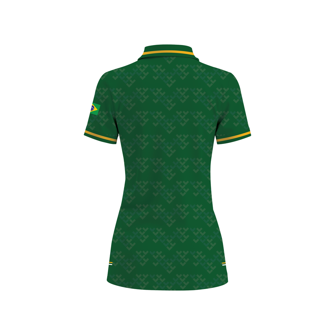RWC'25 Brazil Rugby Women Performance Polo