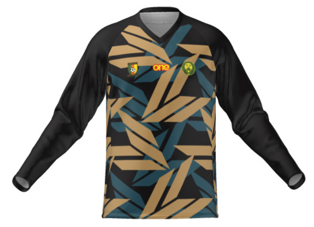 OFFICIAL CAMEROON FECAFOOT MEN LONG SLEEVE JERSEY