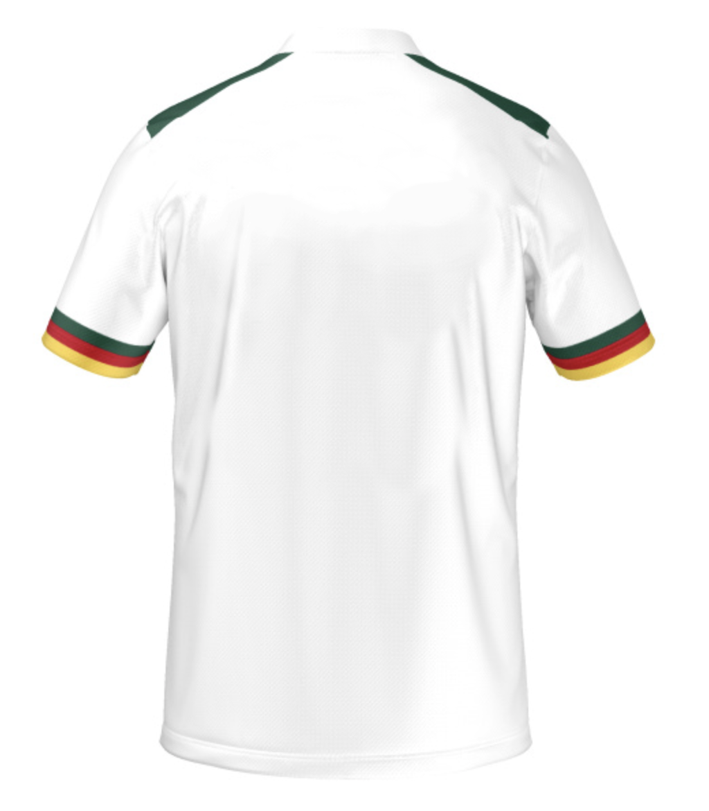 Customizable Official Cameroon FECAFOOT White Home Replica Jersey