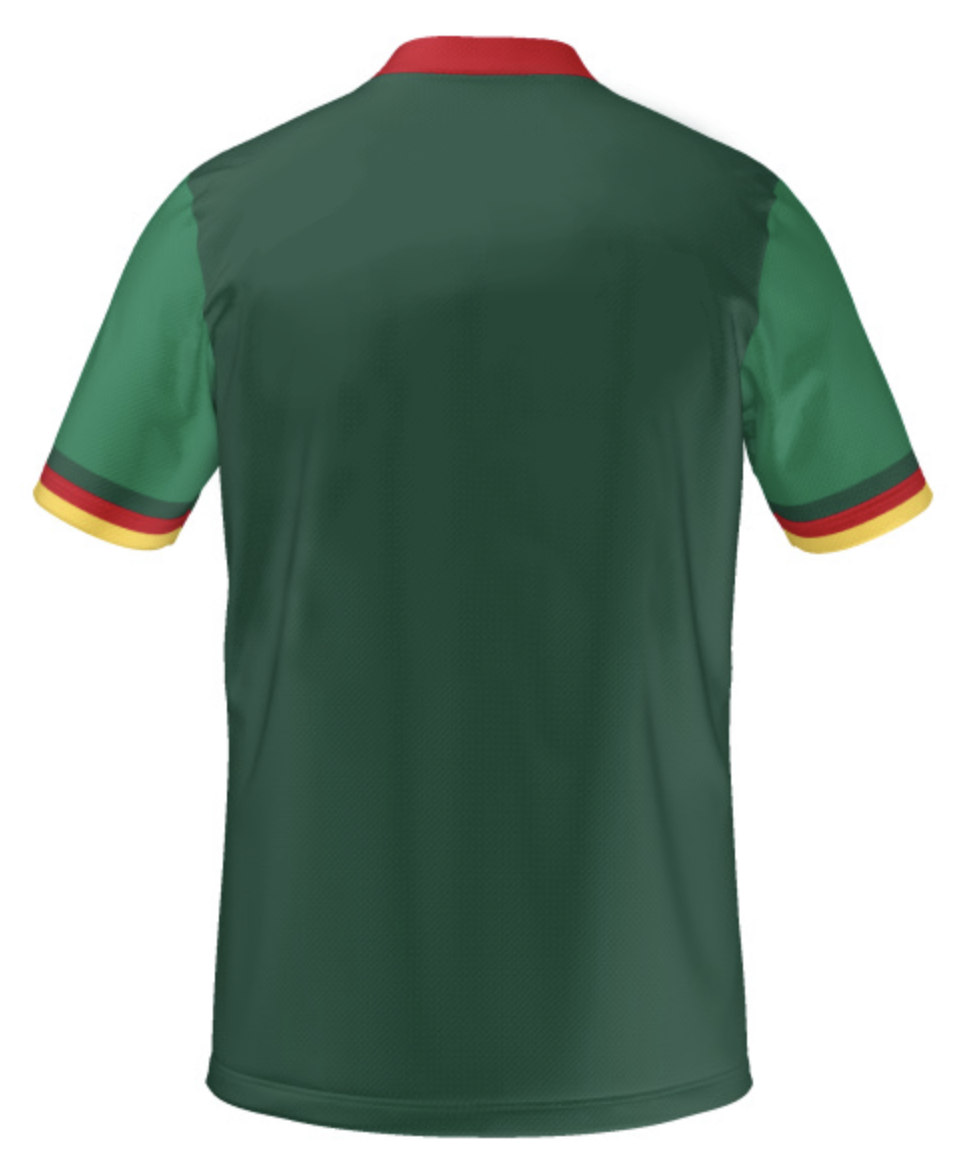Customizable Official Cameroon FECAFOOT Green Pro Jersey