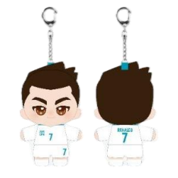 CR7  LIFE  MINI PLUSH KEYCHAIN