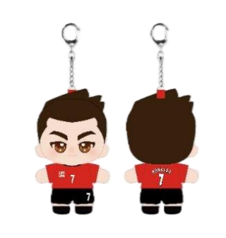 CR7  LIFE  MINI PLUSH KEYCHAIN