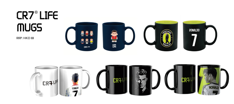 CR7  LIFE  MUGS