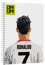 CR7  LIFE  NOTEBOOKS  A4 / A5
