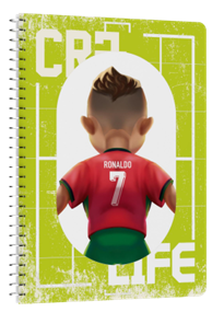 CR7  LIFE  NOTEBOOKS  A4 / A5