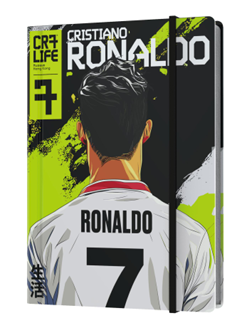 CR7 LIFE Notebooks A5 – With Rubber Bands