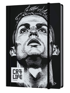 CR7 LIFE Notebooks A5 – With Rubber Bands
