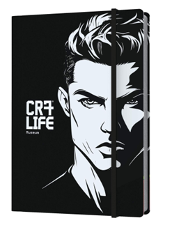 CR7 LIFE Notebooks A5 – With Rubber Bands