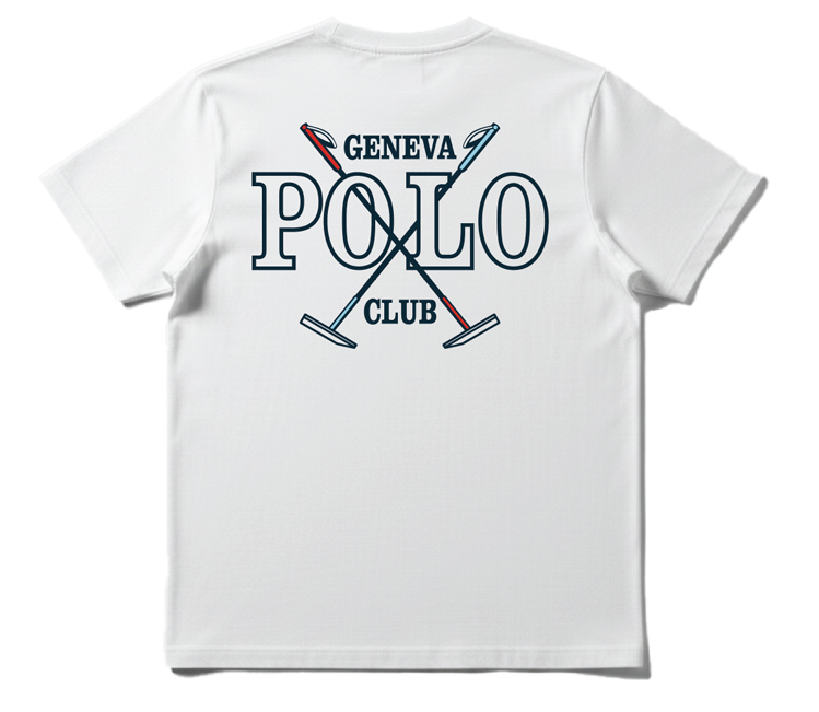 Geneva Polo club Life style T-Shirt White
