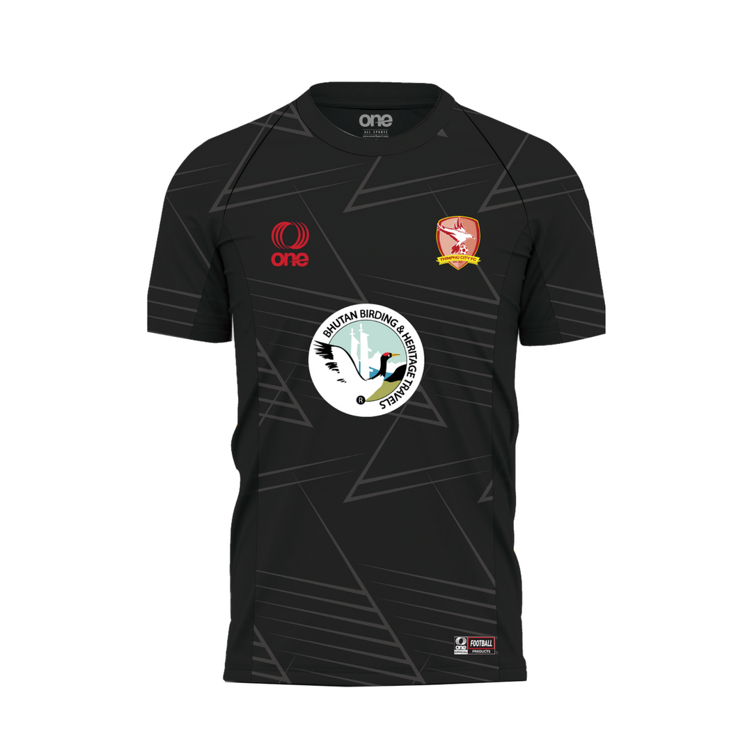 Youth Thimphu City FC Training Black Jersey