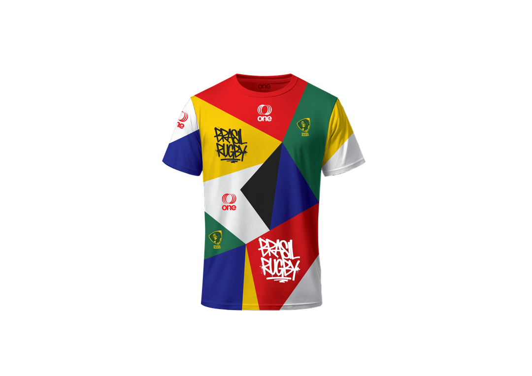 RWC'25 Brazil Rugby Unisex Lifestyle Polyester Tee